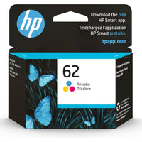 HP 62 Ink Cartridges | HP Ink 62 | Printer Ink HP 62 Tri-Color | 1-Pack EasyOptionXY LLC