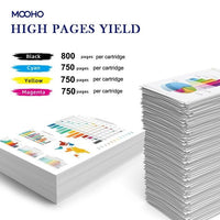 564 Ink Cartridges for Printers Replacement for HP DeskJet 3520 3522 Officejet 4620 Photosmart 5520 7520 7525,Black Cyan Magenta Yellow, 4 Pack EasyOptionXY LLC