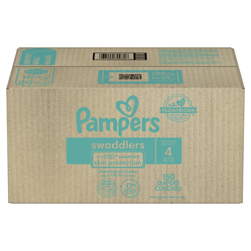 Pampers Swaddlers Diapers Size 4, 150 Count EasyOptionXY LLC