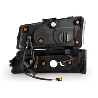 AlphaRex 03-06 Chevrolet Silverado/02-06 Avalanche (without body cladding) NOVA-Series LED Projector Headlights Black OffRoadUSA.com
