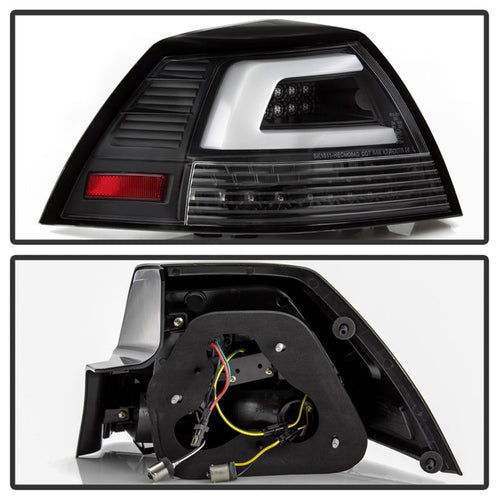 Spyder 08-09 Pontiac G8 Version 2 Light Bar LED Tail Lights - Black - ALT-YD-PG808V2-LB-BK OffRoadUSA.com