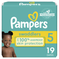 Pampers Swaddlers Diapers Size 5, 19 Count EasyOptionXY LLC