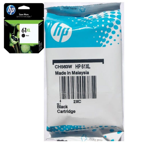 Original HP 61XL Black Ink Cartridges, Genuine OEM Inks Save Your Money EasyOptionXY LLC
