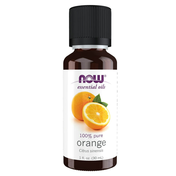 NOW Essential Oils, Orange Oil, Uplifting Aromatherapy Scent, Cold Pressed, 100% Pure, Vegan, Child Resistant Cap, 1-Ounce EasyOptionXY LLC