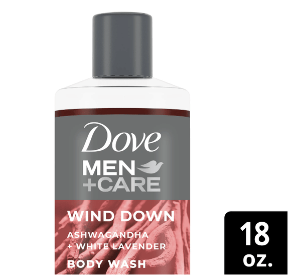 Dove Men+Care Face + Body Wash For Men Wind Down Ashwagandha + White Lavender 18oz EasyOptionXY LLC