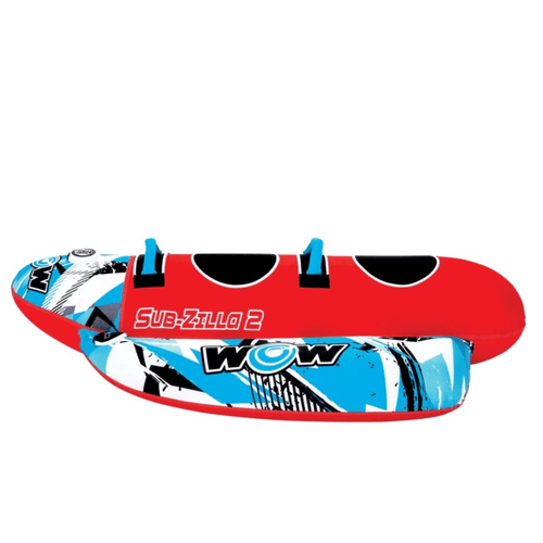 WOW Watersports Sub-Zilla 2-Person 2P Towable Jupiter Gear