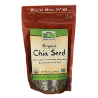 NOW Foods Real Food Organic Chia Seed 12 oz EasyOptionXY LLC