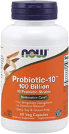 NOW Supplements, Probiotic-10?, 100 Billion, with 10 Probiotic Strains,Dairy, Soy and Gluten Free, Strain Verified, 30 Veg Capsules EasyOptionXY LLC