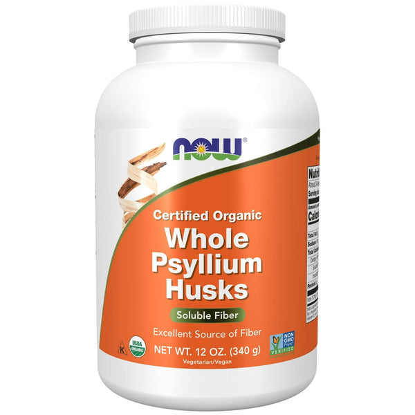 Whole Psyllium Husks, Organic - 12 oz. EasyOptionXY LLC