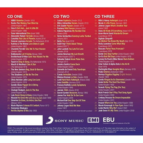 Various Artists - Now That's What I Call Eurovision - CD EasyOptionXY LLC
