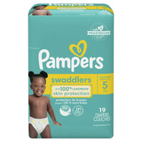 Pampers Swaddlers Diapers Size 5, 19 Count EasyOptionXY LLC