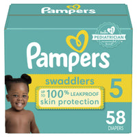 Pampers Swaddlers Diapers Size 5, 58 Count EasyOptionXY LLC