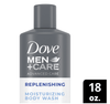 Dove Men+Care Advanced Care Liquid Body Wash Body Replenish Cleanser for Rough Skin 18 fl oz. EasyOptionXY LLC