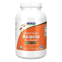 NOW Supplements, Acacia Pure Powder, Certified Organic, Highly Soluble, Mixes Easily, Intestinal Health*, 12-Ounce EasyOptionXY LLC
