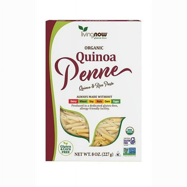NOW Foods Organic Quinoa Penne 8 oz Box EasyOptionXY LLC