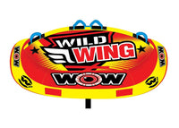 WOW Sports Wild Wing 2 Person Towable Water Tube For Pool and Lake (18-1120) Jupiter Gear