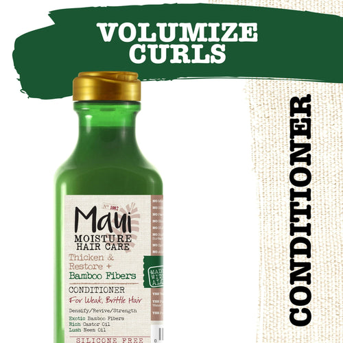 Maui Moisture Bamboo Fibers Conditioner, 13.0 FL oz EasyOptionXY LLC