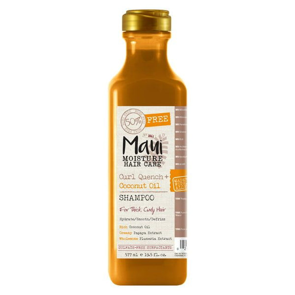 Maui Moisture Curl Quench + Coconut Oil Shampoo to Detangle Tight Curly Hair, 19.5 fl oz EasyOptionXY LLC
