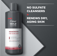 Dove Men+Care Advanced Care Liquid Body Wash Cleanser for Dry Aging Skin; 18 oz EasyOptionXY LLC