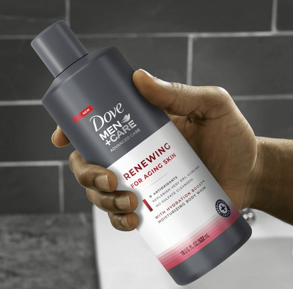 Dove Men+Care Advanced Care Liquid Body Wash Cleanser for Dry Aging Skin; 18 oz EasyOptionXY LLC