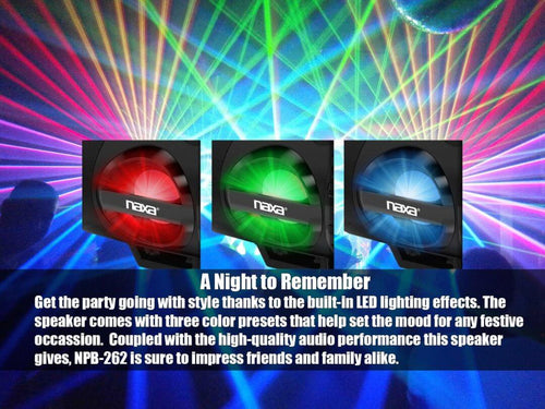 MP3/CD Bass Reflex Boombox & PA System with Bluetooth® Jupiter Gear