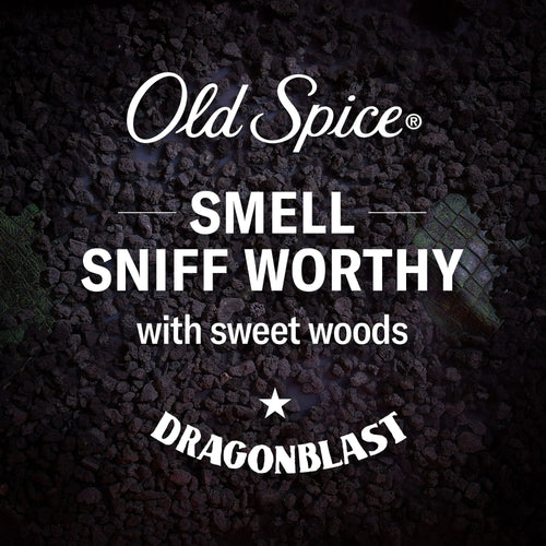 Old Spice Body Wash for Men, Dragonblast, Long Lasting Lather, All Skin Types, 33.4 oz EasyOptionXY LLC