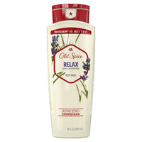 Old Spice Men's Body Wash Relax with Lavender, All Skin Types, 18 fl oz EasyOptionXY LLC