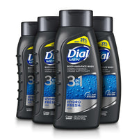 Dial Men Hair + Body Wash, Hydro Fresh, 20 fl oz (Pack of 4) EasyOptionXY LLC
