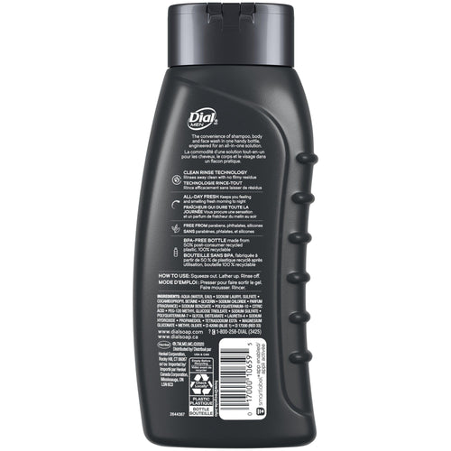 Dial Men Hair + Body Wash, Hydro Fresh, 20 fl oz (Pack of 4) EasyOptionXY LLC