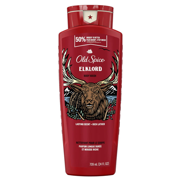Old Spice Body Wash for Men, ElkLord, Long Lasting Lather, 24 fl oz EasyOptionXY LLC