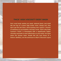 Duke Cannon Thick Body Wash - Bourbon - Oak Barrel & Amber Scent, 17.5 oz, 1 Bottle EasyOptionXY LLC