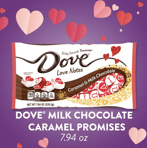 Dove Promises Love Notes Caramel Milk Chocolate Valentine Candy - 7.94 oz EasyOptionXY LLC