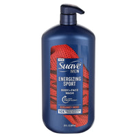 Suave Men Face & Body Wash, Energizing Sport, All Skin Types 30 oz EasyOptionXY LLC