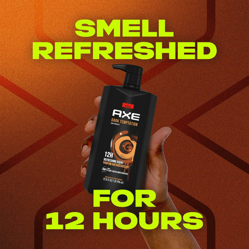 Axe Dark Temptation Refreshing Long Lasting Body Wash, Dark Chocolate, 32 fl oz EasyOptionXY LLC