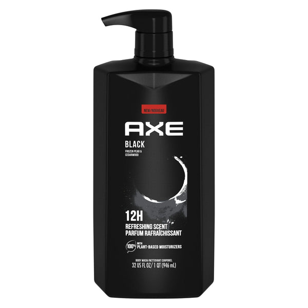 Axe Black Refreshing Daily Use Body Wash, Frozen Pear and Cedarwood, 32 fl oz EasyOptionXY LLC