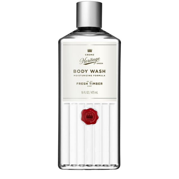 Cremo Moisturizing Body Wash 16 Oz, Heritage Green Fresh Timber Scent EasyOptionXY LLC