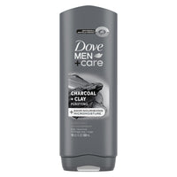 Dove Men+Care Purifying Hydrating Face and Body Wash, Charcoal and Clay, 18 fl oz EasyOptionXY LLC