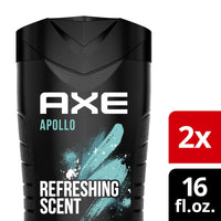 Axe Apollo Refreshing Daily Use Body Wash Twin Pack, Sage and Cedarwood, 16 fl oz EasyOptionXY LLC