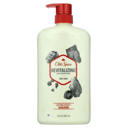 Old Spice Men's Body Wash Revitalizing with Charcoal, All Skin Types, 30 fl oz EasyOptionXY LLC