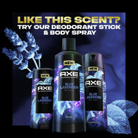 Axe Fine Fragrance Collection Long Lasting Boosting Body Wash Deodorant, Blue Lavender, 18 fl oz EasyOptionXY LLC