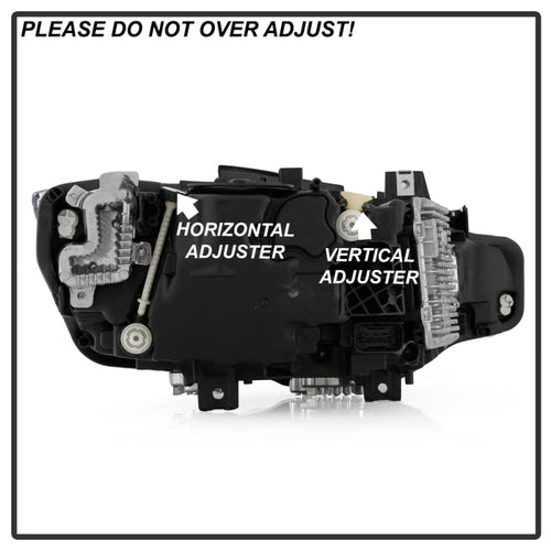 Spyder BMW F30 3 Series 4Dr LED Projector Headlights Chrome PRO-JH-BF3012H-4D-LED-C OffRoadUSA.com