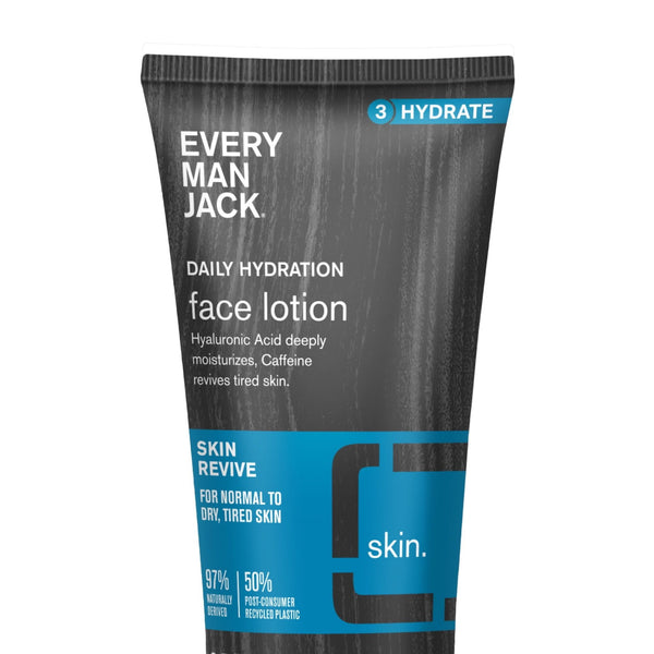 Every Man Jack Daily Hydrating Face Lotion for Men, Naturally Derived, 2.5 oz EasyOptionXY LLC