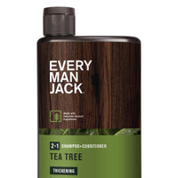 Every Man Jack Thickening Tea Tree 2-in-1 Shampoo and Conditioner for Men, 13.5 oz EasyOptionXY LLC