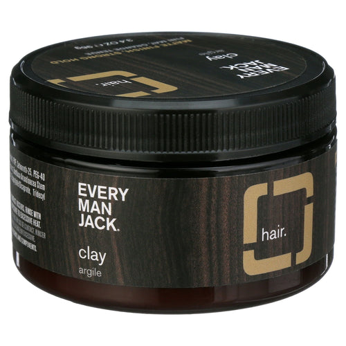 Every Man Jack Matte Finish Hair Styling Clay for Men, Naturally Derived, 3.4 oz EasyOptionXY LLC