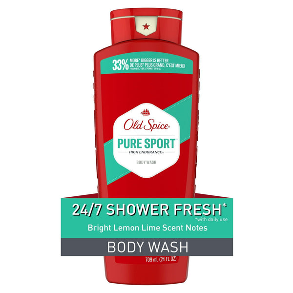 Old Spice High Endurance Body Wash for Men, Pure Sport, 24 fl oz EasyOptionXY LLC