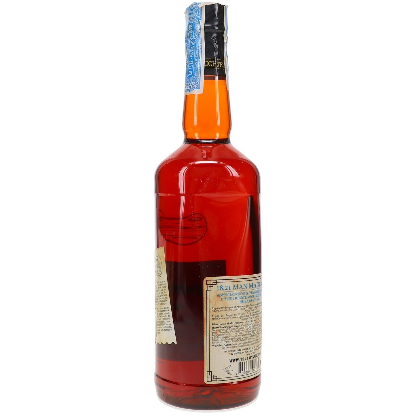 18.21 Man Made Wash 3-in-1 Absolute Mahogany 32 oz EasyOptionXY LLC