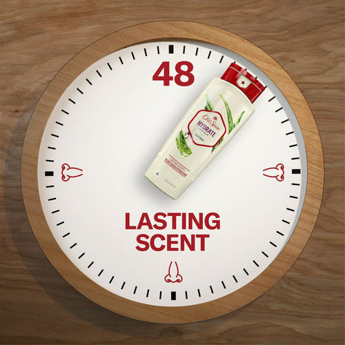 Old Spice Men's Body Wash for Men, Hydrate with Aloe, 18 fl oz EasyOptionXY LLC