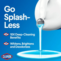 Clorox Splash-Less Liquid Bleach; Regular (Concentrated Formula) 77 Ounce EasyOptionXY LLC