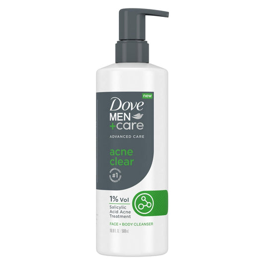 Dove Men+Care Advanced Care Acne Clear Cleanser, 16.9 oz EasyOptionXY LLC