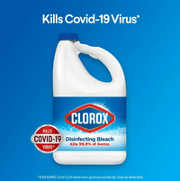 Clorox Disinfecting Bleach; Regular (Concentrated Formula) - 81 Ounce EasyOptionXY LLC